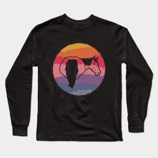 A horse from behind orb Long Sleeve T-Shirt